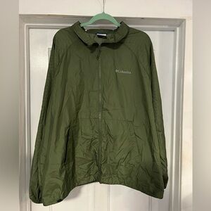 PERFECT CONDITION MENS COLUMBIA LIGHTWEIGHT ZIPUP JACKET SIZE XL